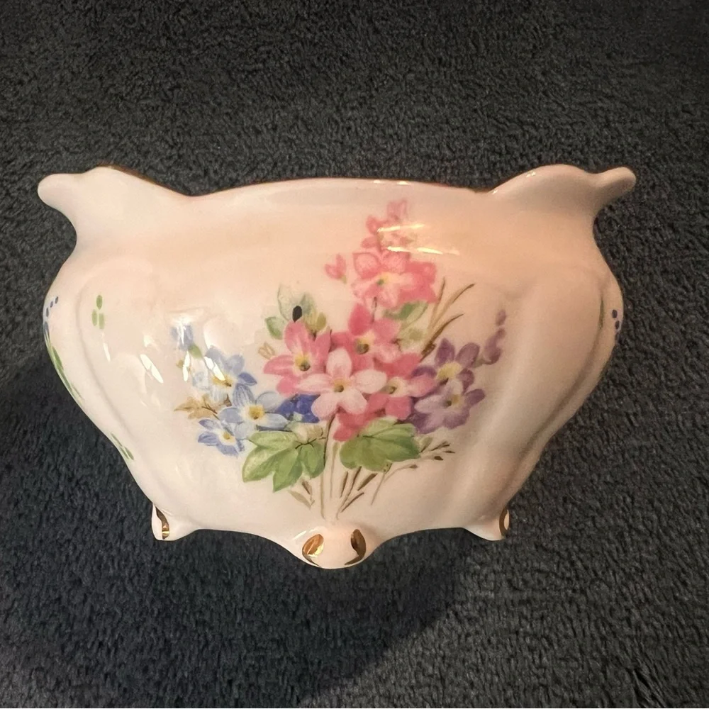 Vintage Royal Stanford Creamer And Sugar Fine Bone‎ China Made In England.